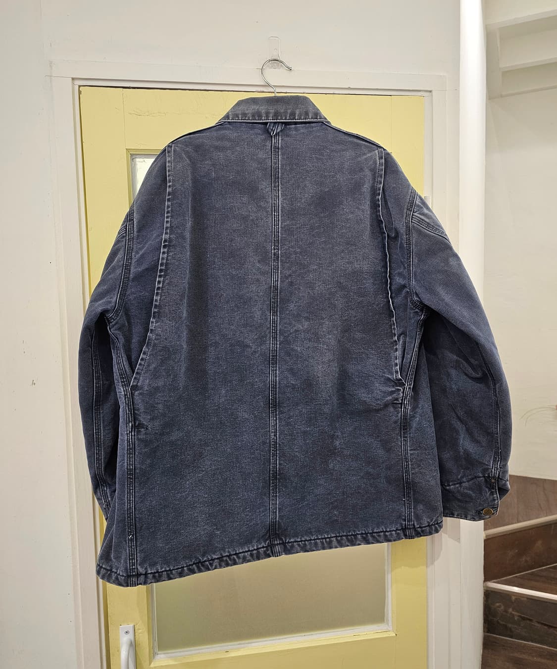 Carhartt 워싱네이비 워크자켓(겨울라이닝) 상품이미지9