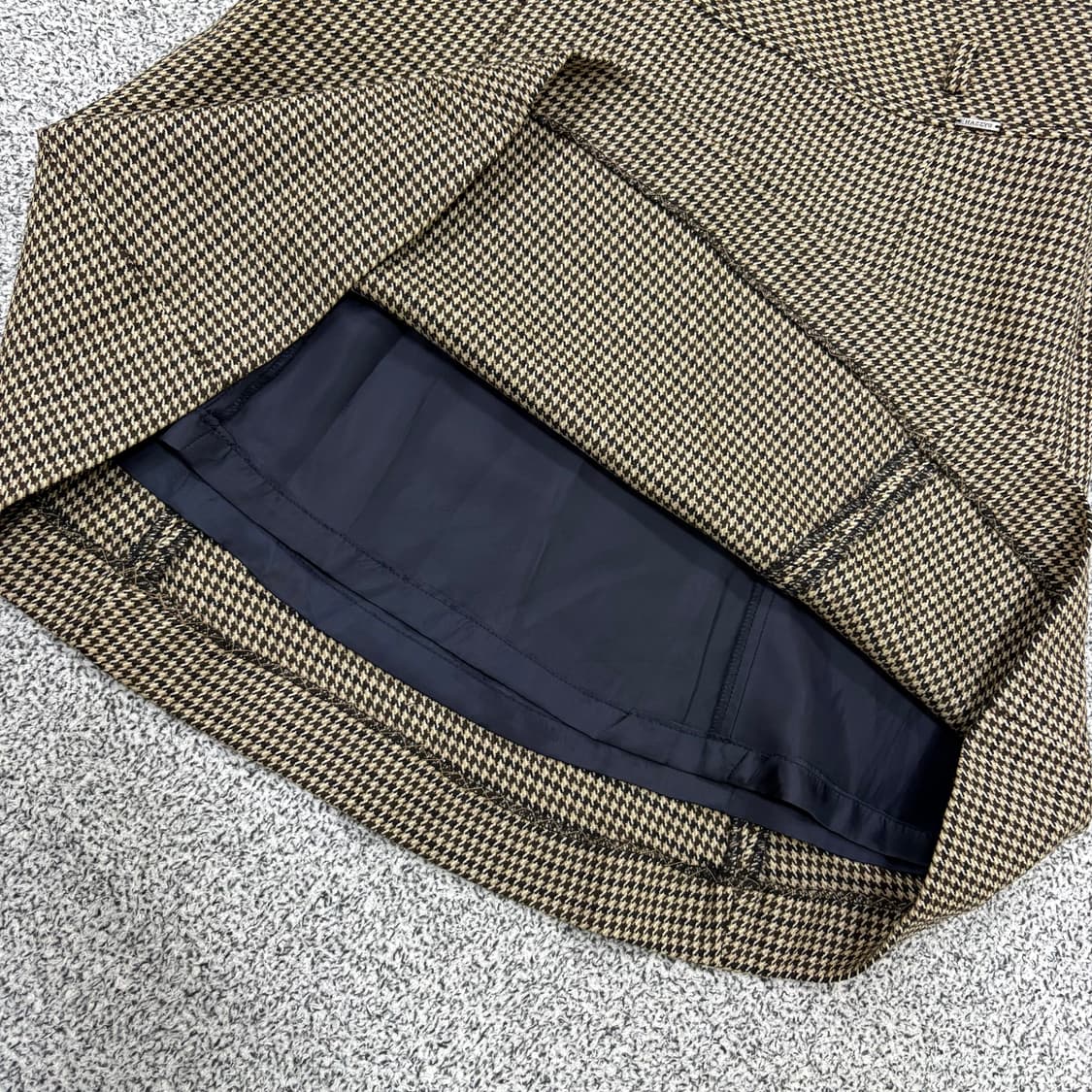 67-91 헤지스 하운드체크 스커트 0319J 상품이미지3