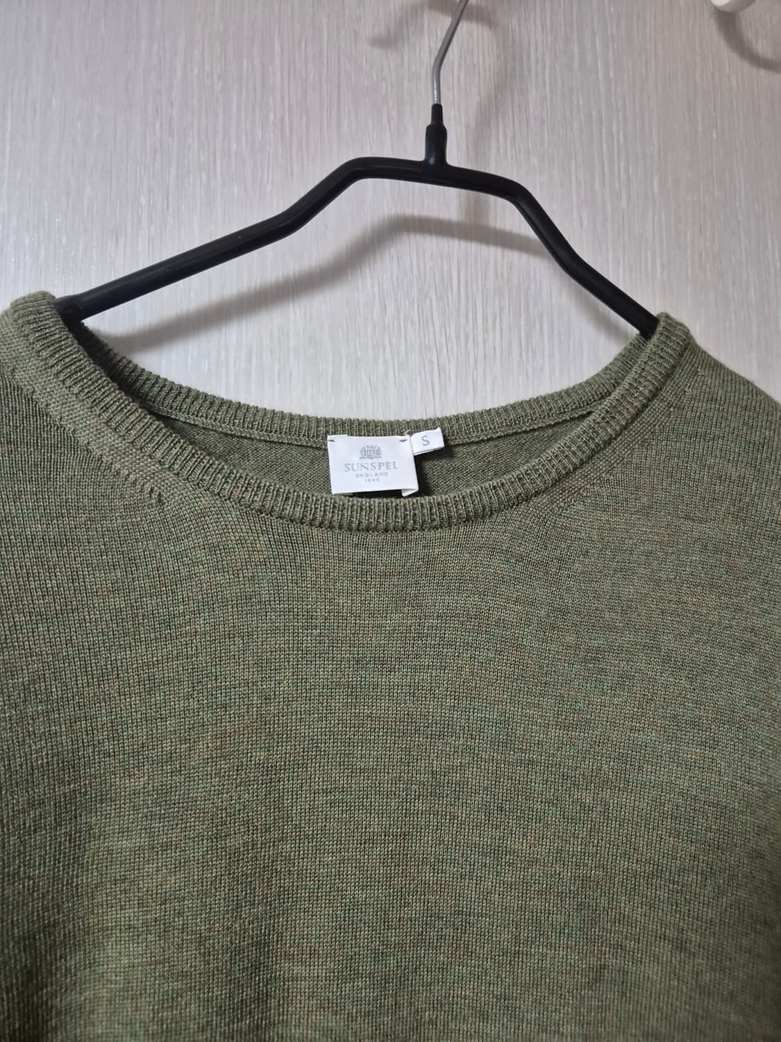 선스펠 니트 메리노울 니트 남성 스몰 상품이미지4