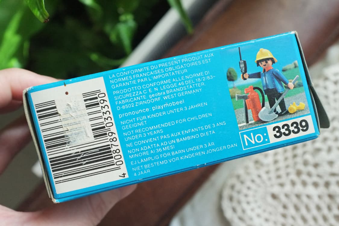 80년대 플레이모빌 독일 빈티지 피규어  상품이미지4