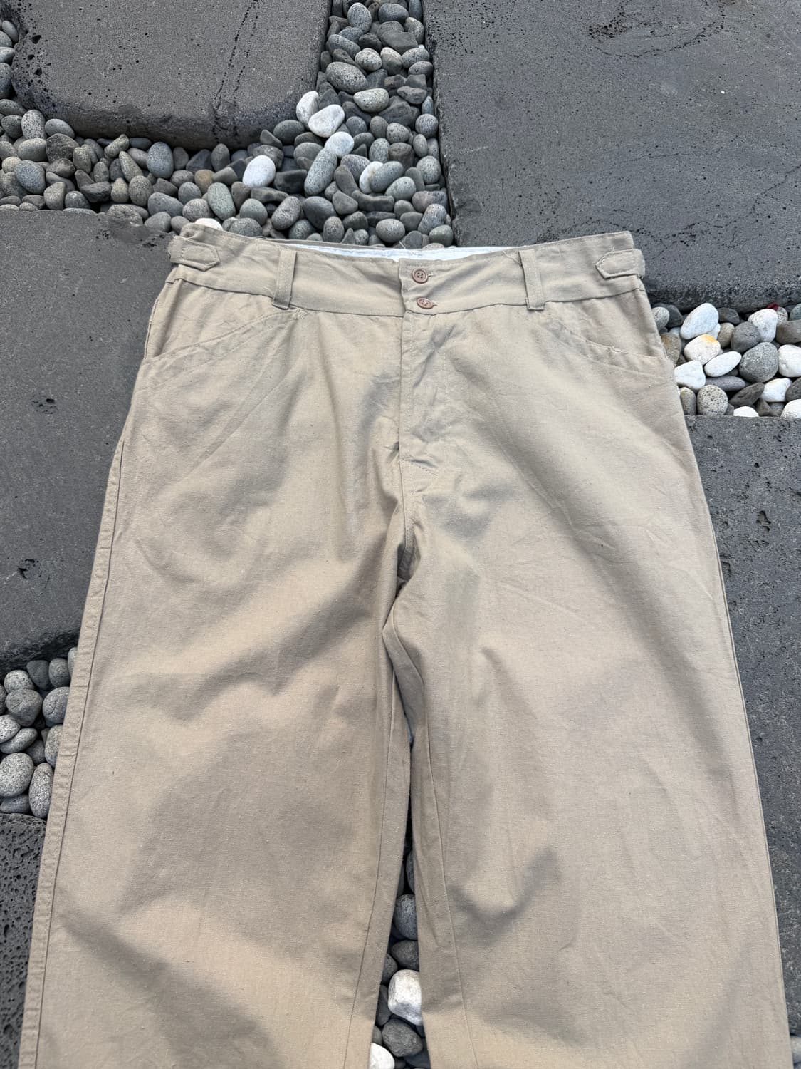 90s LANTICHOC FRENCH LINEN 린넨 프렌치워크팬츠 상품이미지4