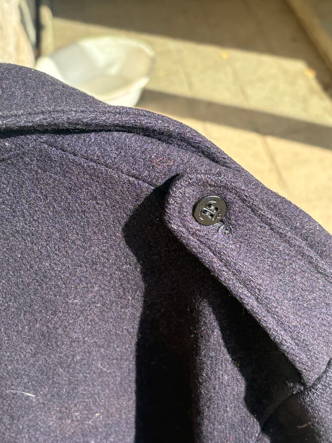 빈티지 US navy CPO 셔츠 상품이미지3