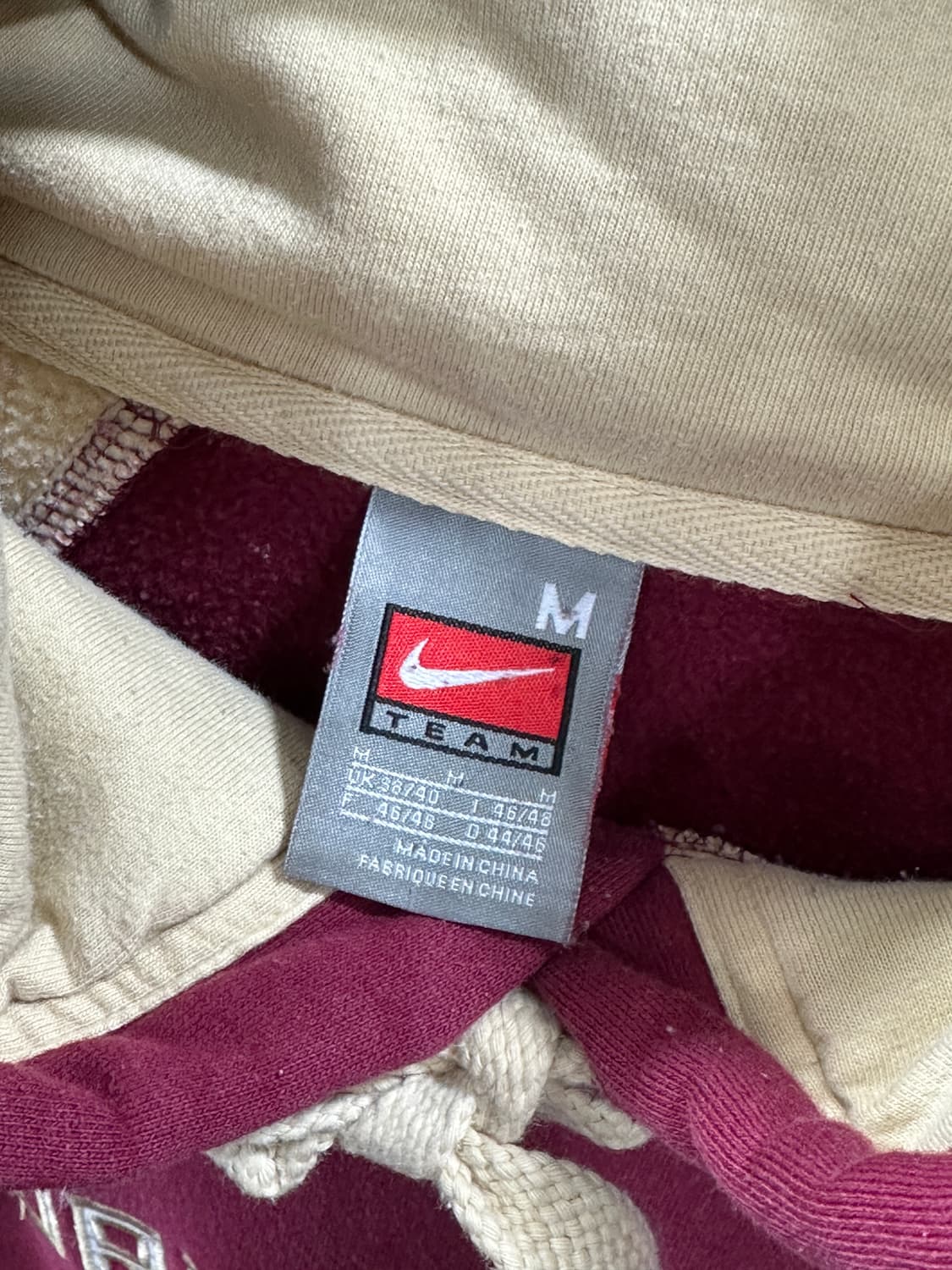 미국판 나이키 플로리다 스테이트 세미놀스 후드 상품이미지8