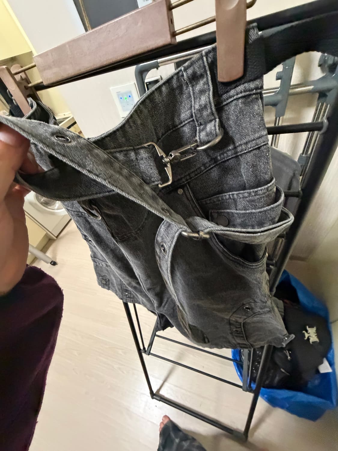 FIVEKOH 데님 스트릿 반바지 상품이미지7