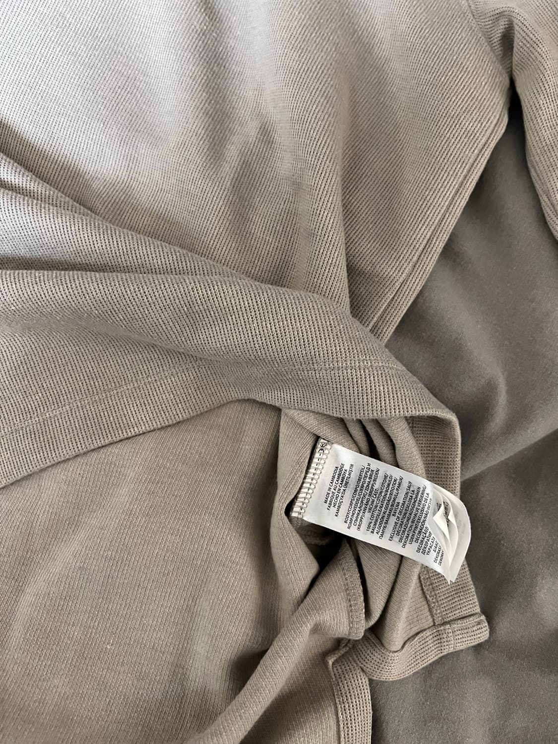 폴로 랄프로렌 베이지 집업니트 S 상품이미지5