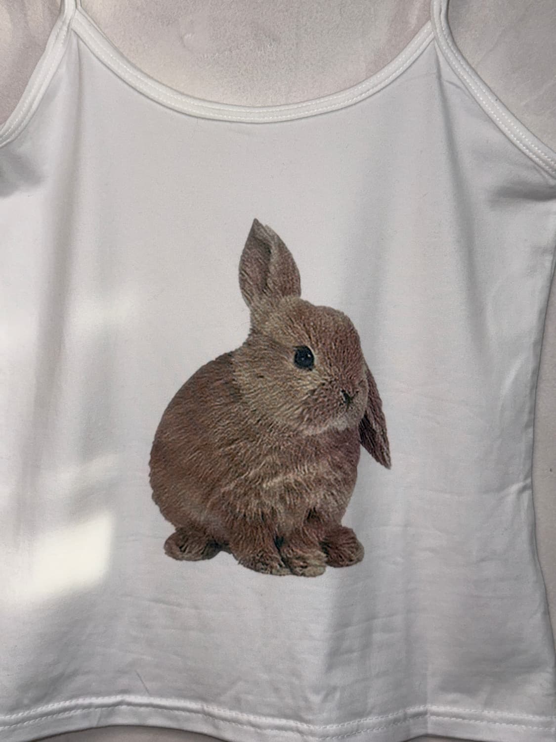 Vintage rabbit printing sleeveless 상품이미지7