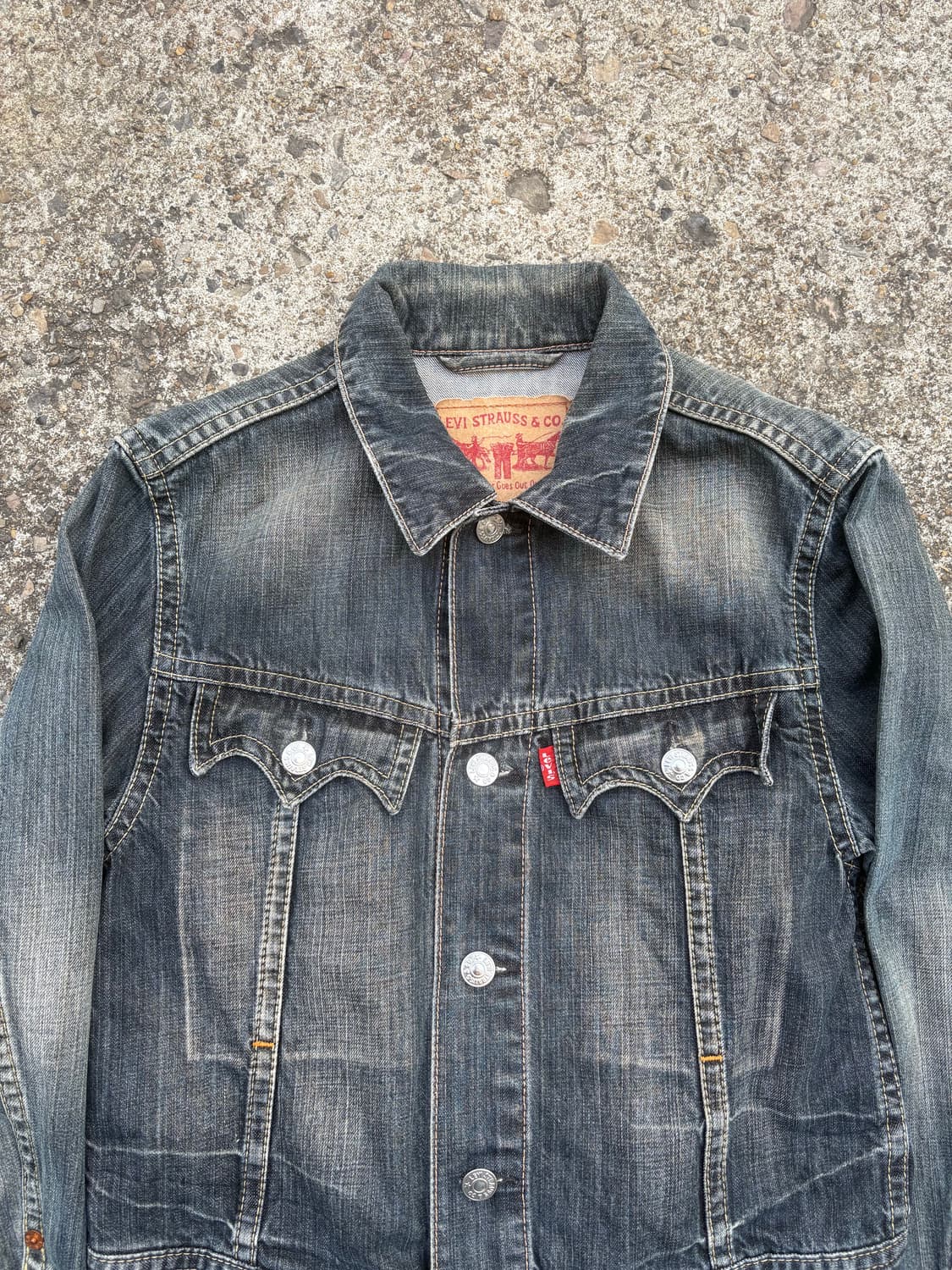 리바이스 70905 흑청자켓 상품이미지3