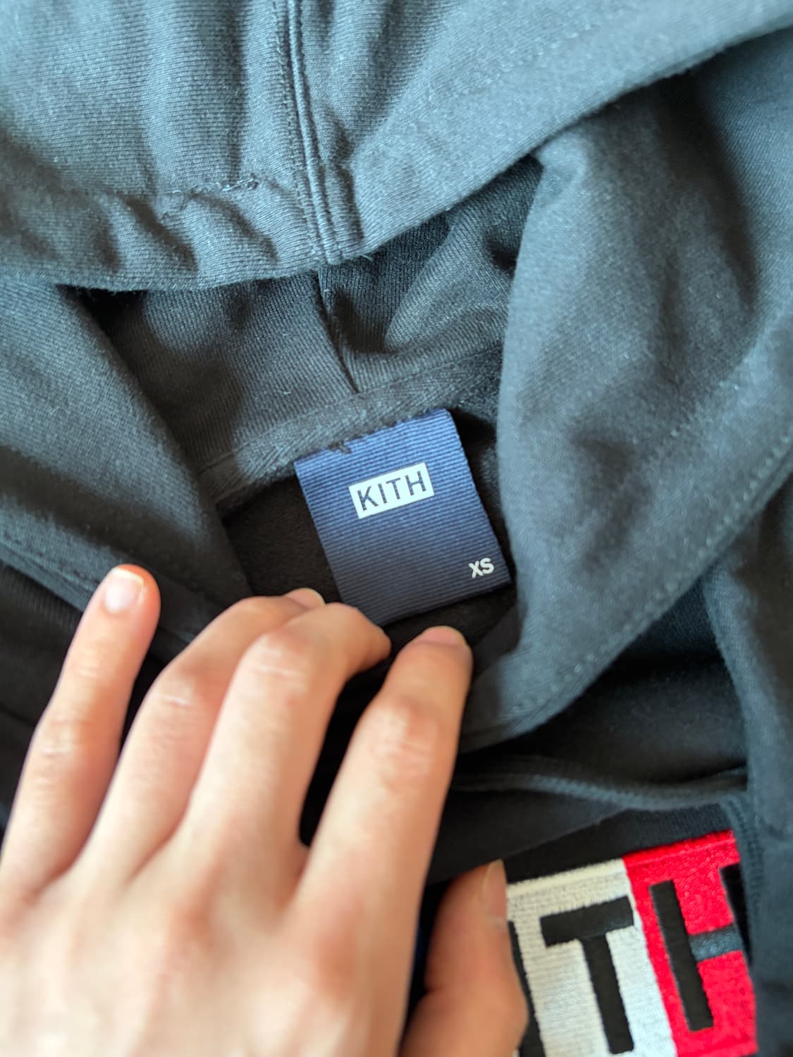 Kith 파리 박스로고 후드 XS 상품이미지6