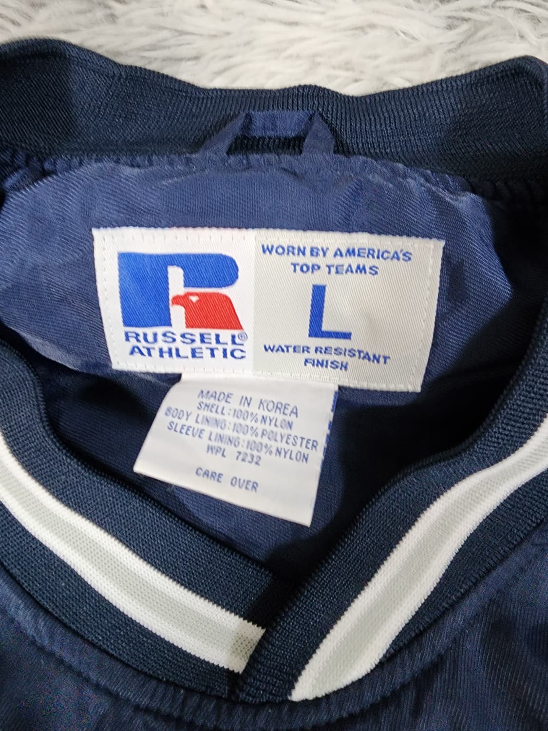 Russell Athletic 바람막이 네이비 L 사이즈 상품이미지3