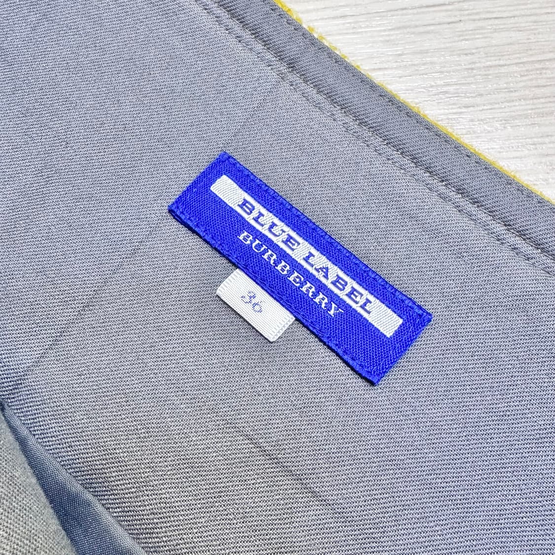 버버리 블루라벨 울 체크 스커트 상품이미지3