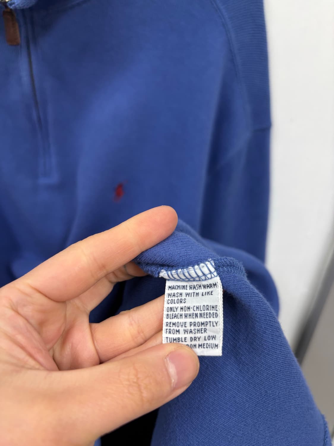 폴로랄프로렌 하프 반집업 니트 상품이미지6