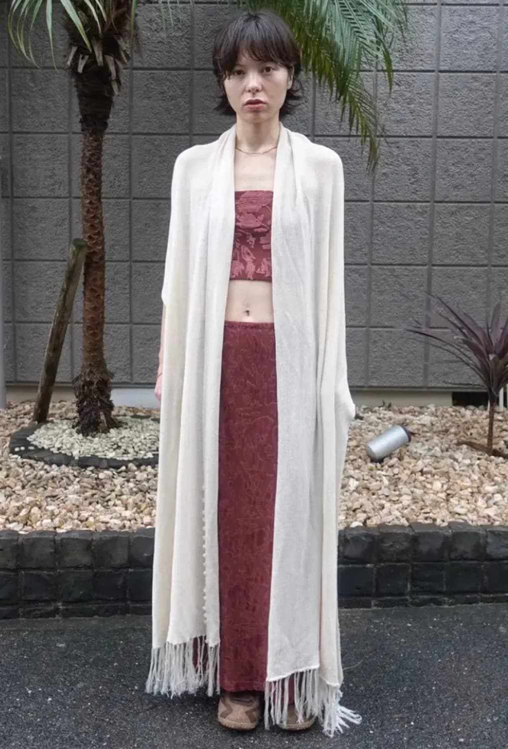 누아누 숄, 스카프 (새상품) 상품이미지5