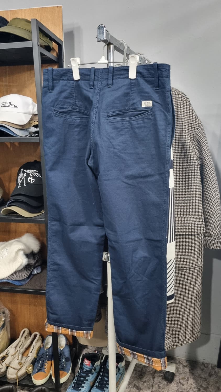 팀버(timberland) 안감체크 코튼팬츠 남성 33사이즈 상품이미지2