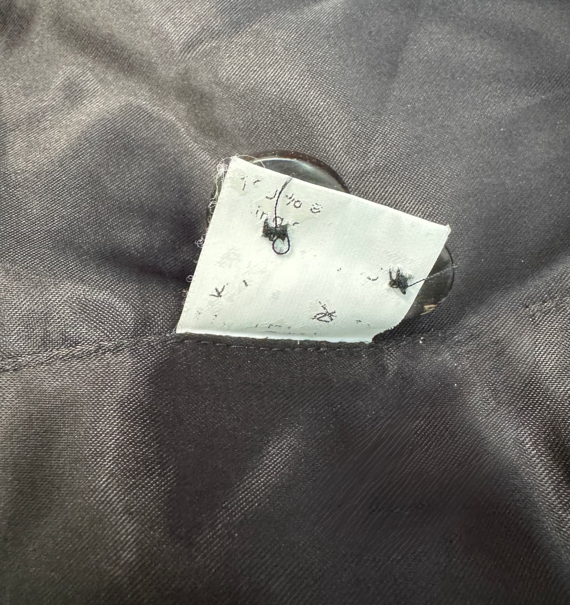 KRISVANASSCHE 크리스반아쉐 블랙 코듀로이 원버튼 자켓 50  상품이미지9