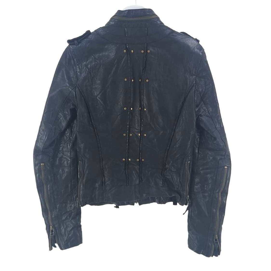 [여S]올세인츠 블랙 가죽 자켓[Y64-006] 상품이미지6