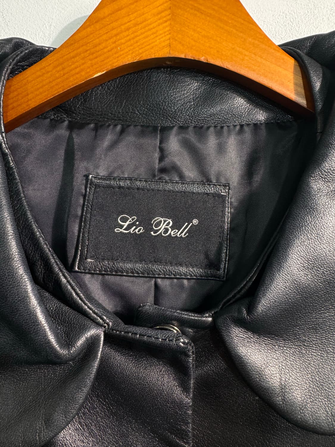Lia bell 양가죽 100% 레더자켓 55 C544 상품이미지10