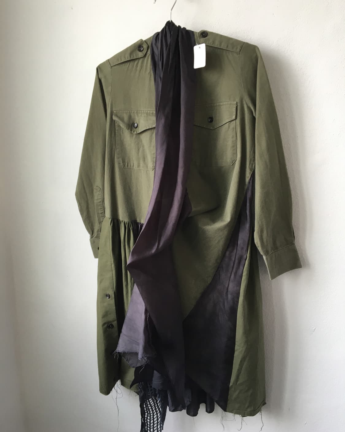 Drape layered point filed jacket 상품이미지3