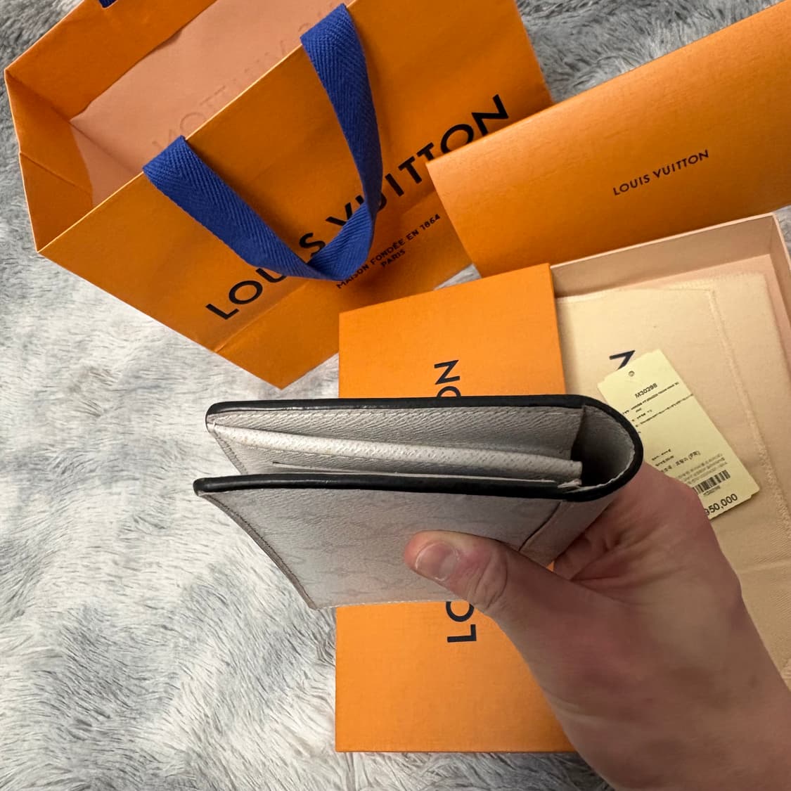 루이비통 브라짜월릿 장지갑 풀구성품 상품이미지4