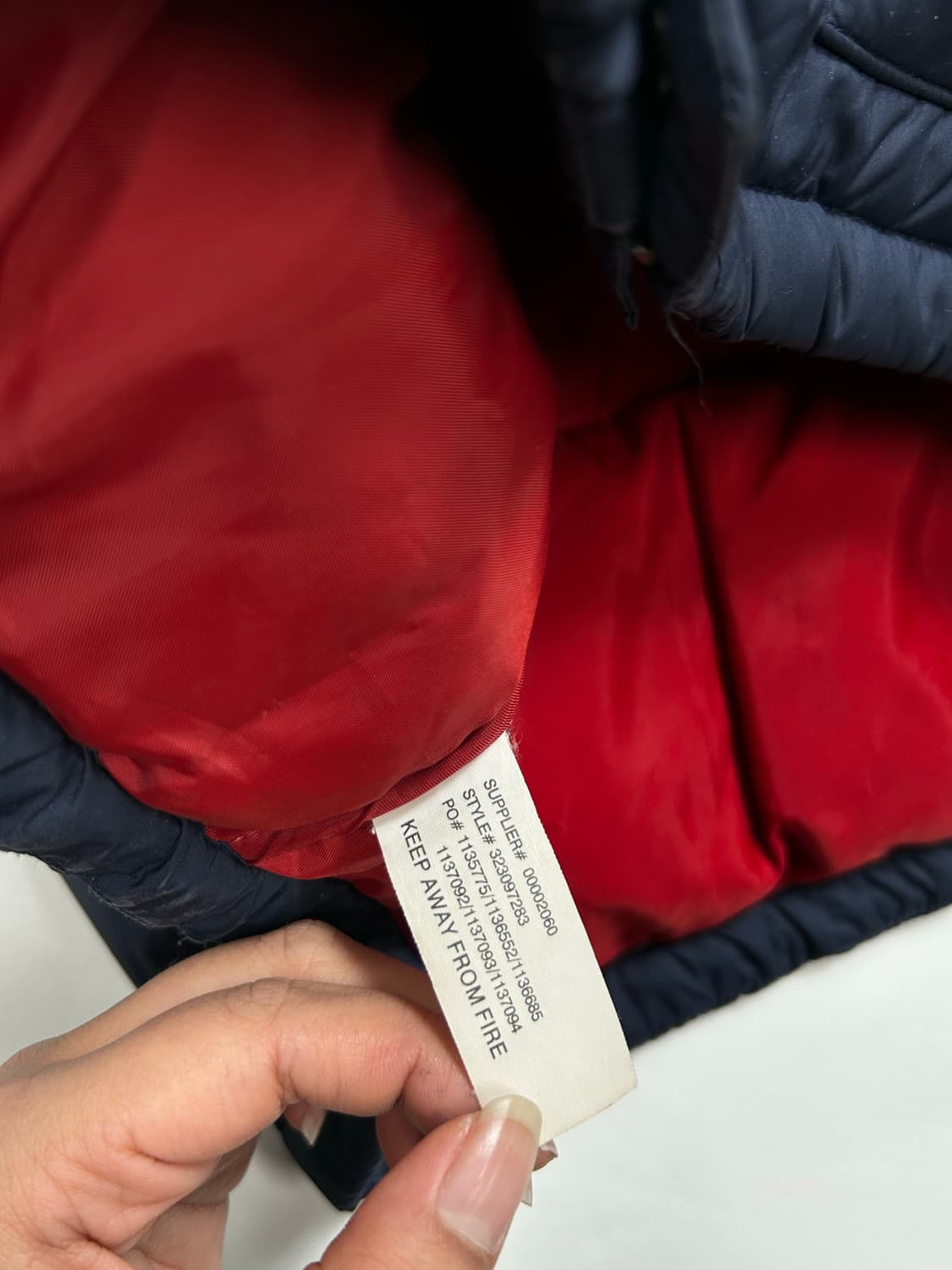 폴로 랄프로렌 보이즈 레드포니 패딩 XL 상품이미지7