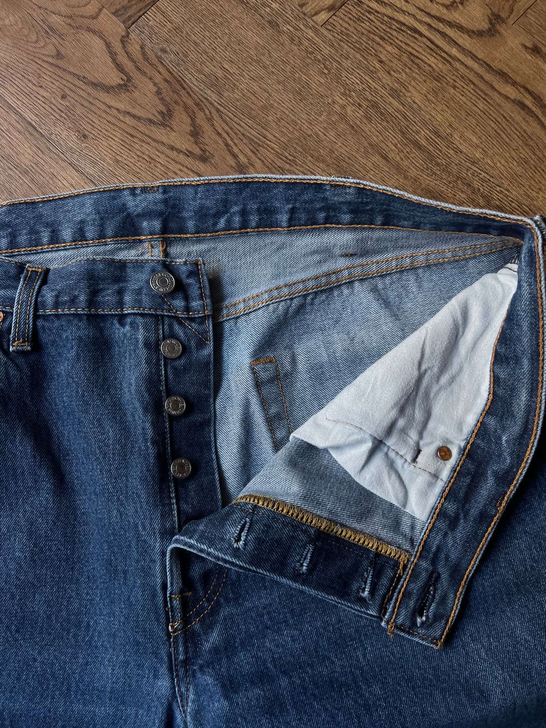 [38]리바이스 501 스트레이트 데님 팬츠 상품이미지3