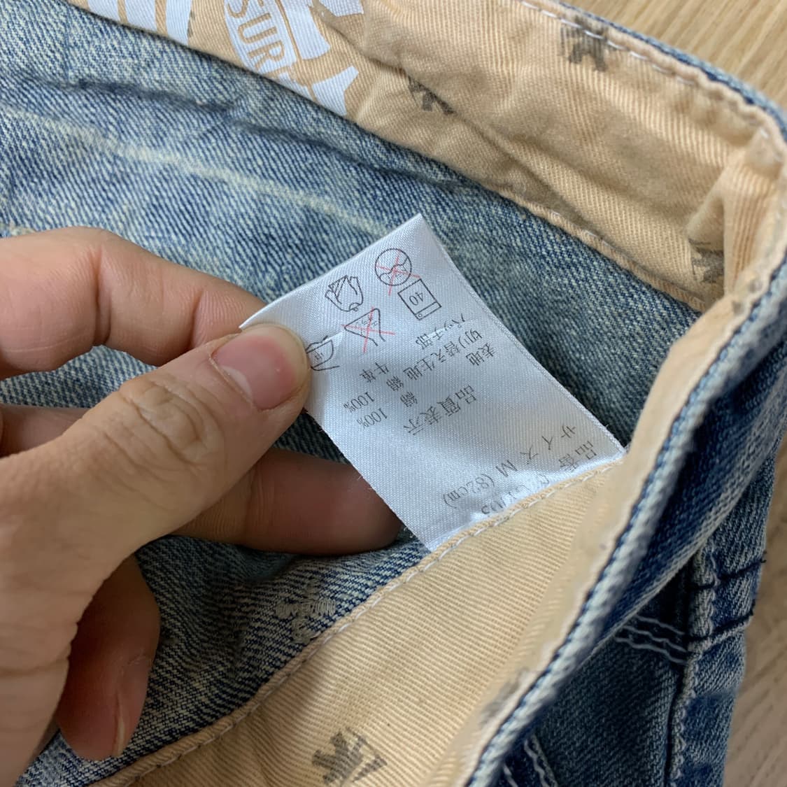 32)Gotcha 갓챠 핀워싱 스트레이트 데님 상품이미지4