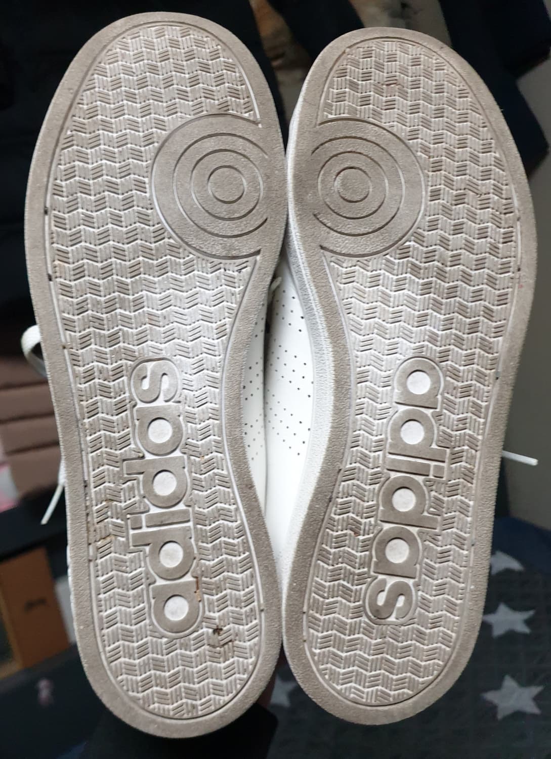 아디다스 베이스 코트 클라우드 쉐도우 화이트 스니커즈 (270) 상품이미지6