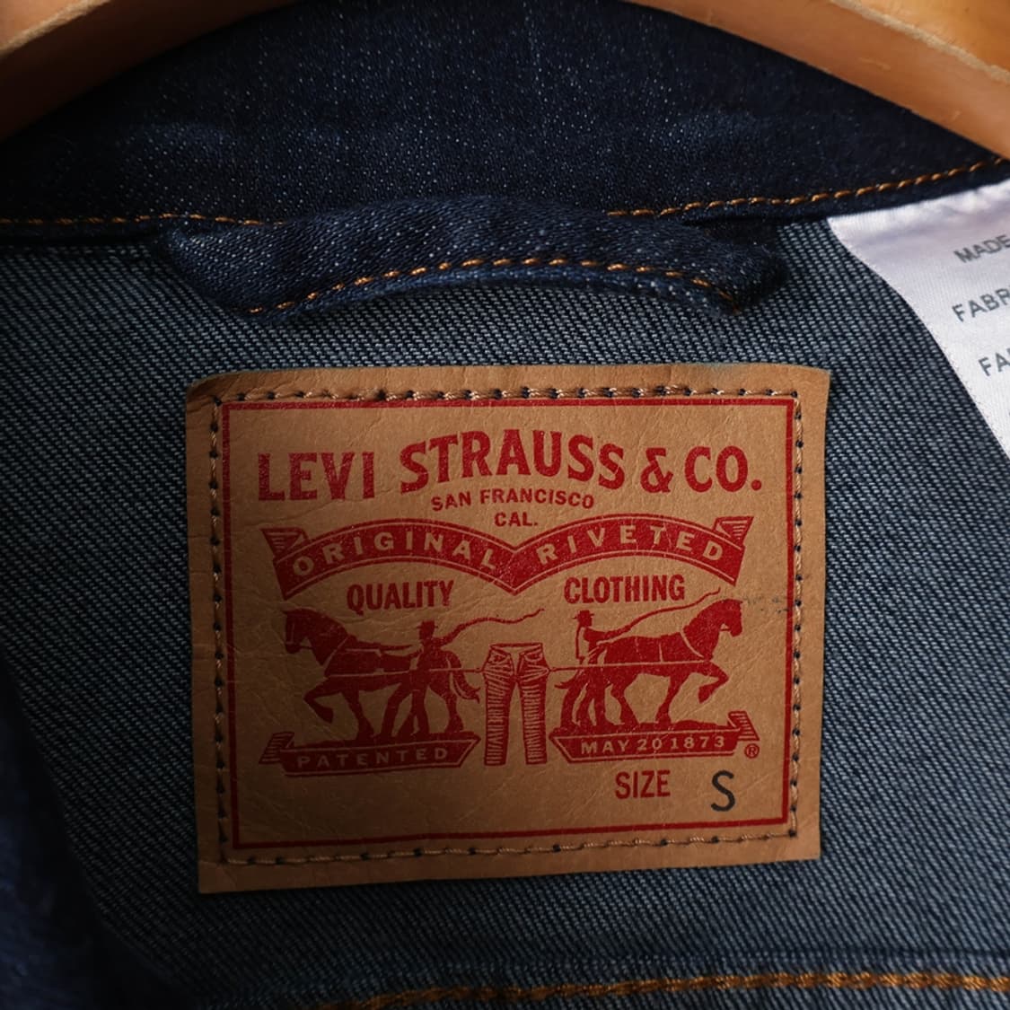 55/리바이스 청자켓 상품이미지5