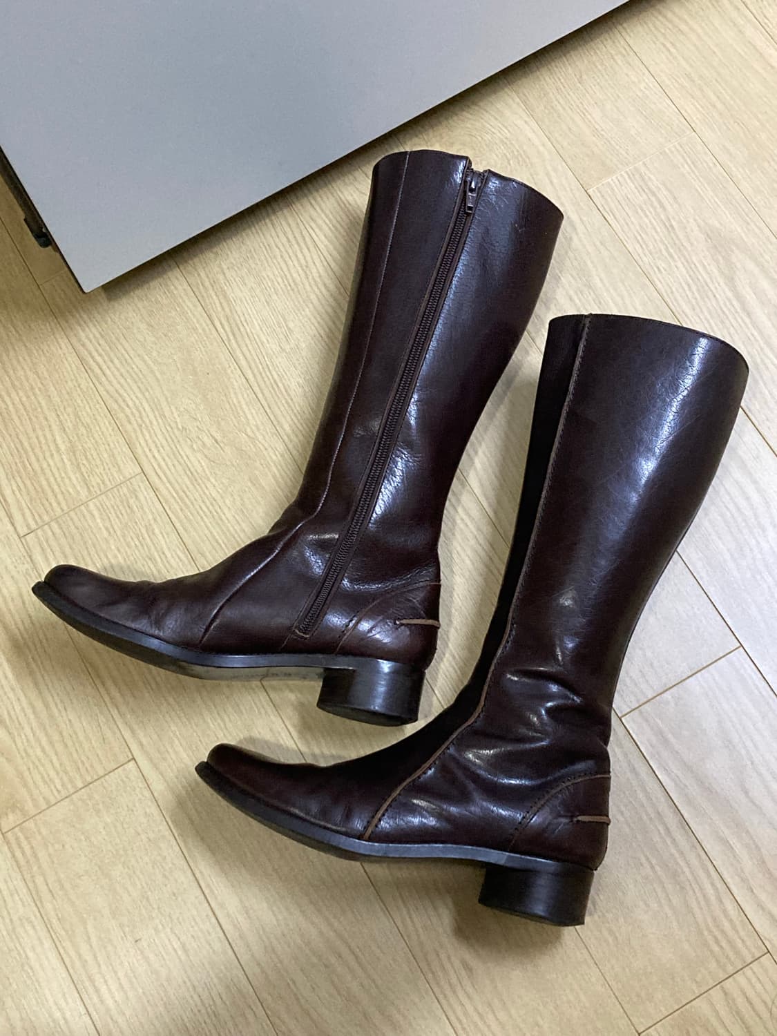 Tsumori Chisato Walk 브라운 롱부츠 상품이미지4