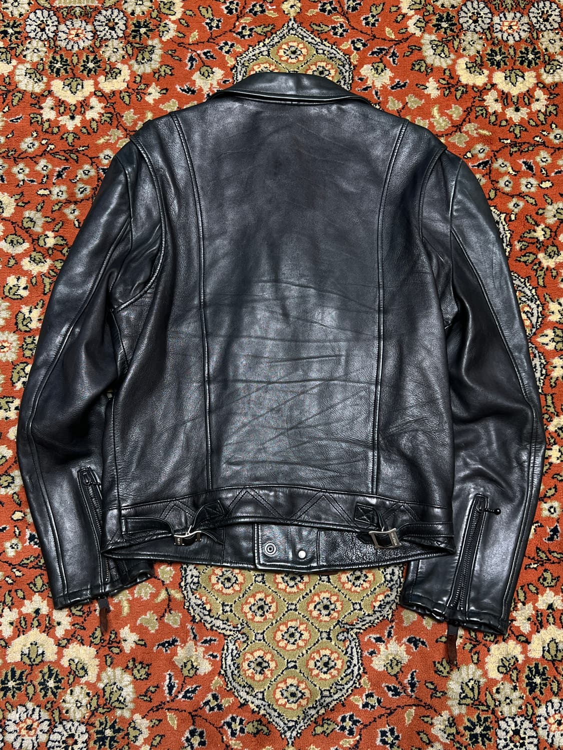 [95-100] 디아프바인 블랙라벨 라이더 자켓 블랙 M2 상품이미지2