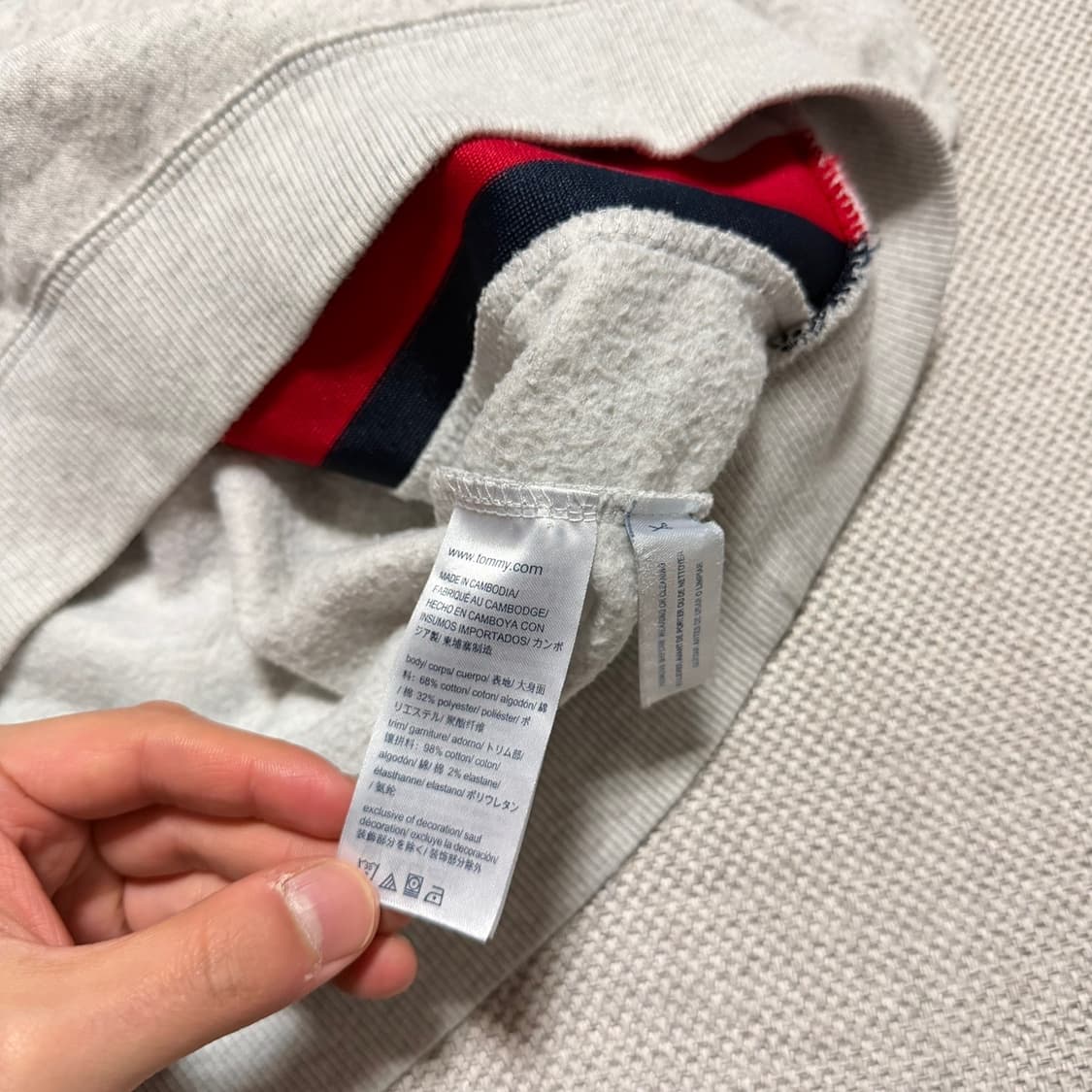 타미힐피거 맨투맨 상품이미지3