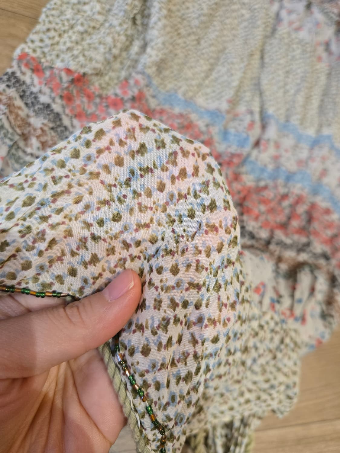 [무료배송]써스데이아일랜드 M 여성 보헤미안 레이어드 원피스 상품이미지10