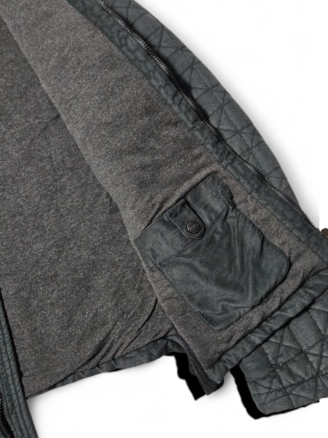 알마니 꼴레지오니 퀄팅 블루종 자켓 44  상품이미지3