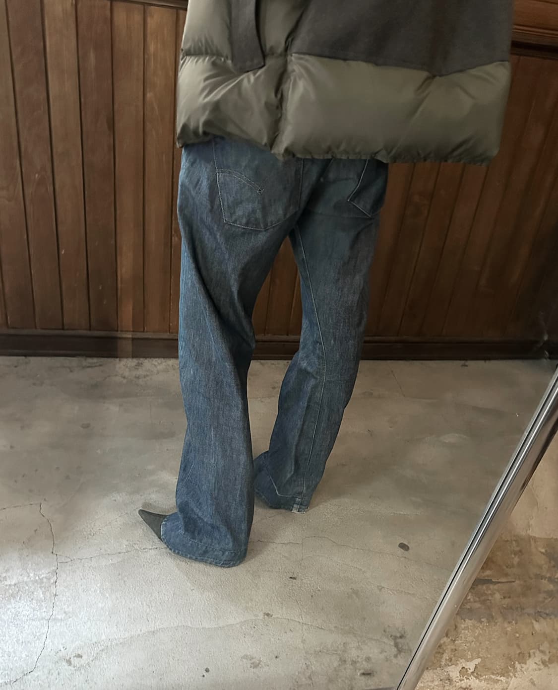 LEVI'S engineered relaxed blue jeans w30 상품이미지5