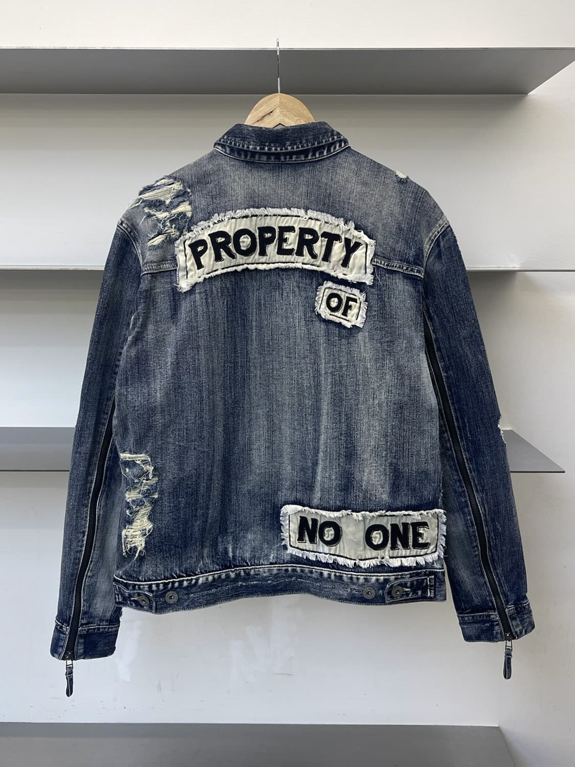 잭앤존스 프로퍼티 디스트레스드 데님 자켓 상품이미지2