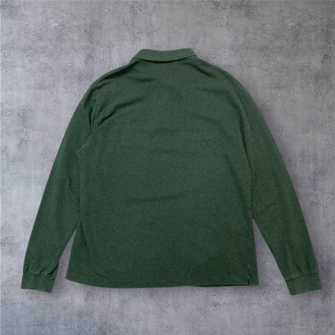 라코스테 Lacoste 그린 로고패치 긴팔 카라티 XL 상품이미지7