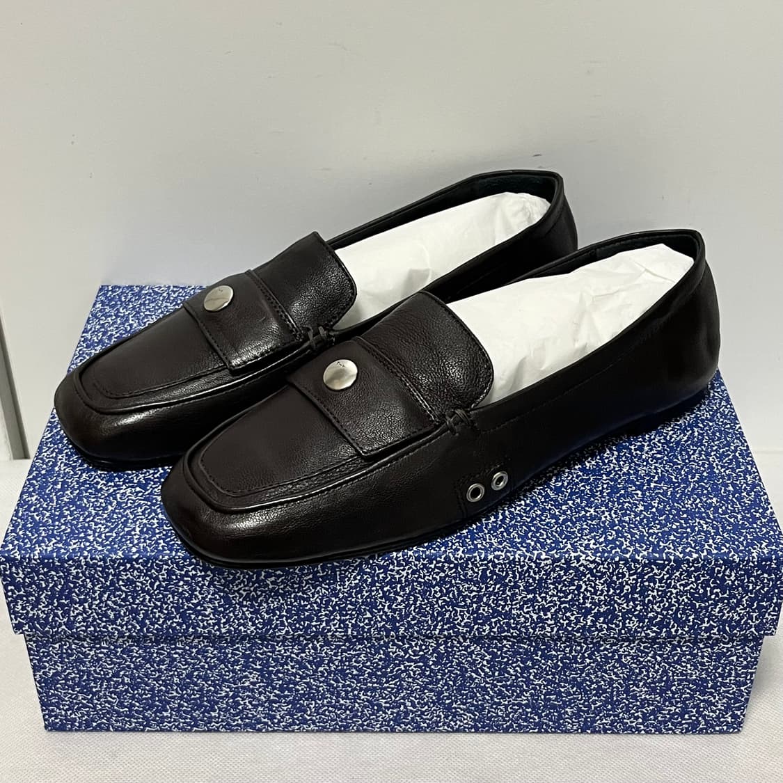 [37]팔로마울 Micaela Pocket 로퍼/브라운 상품이미지1