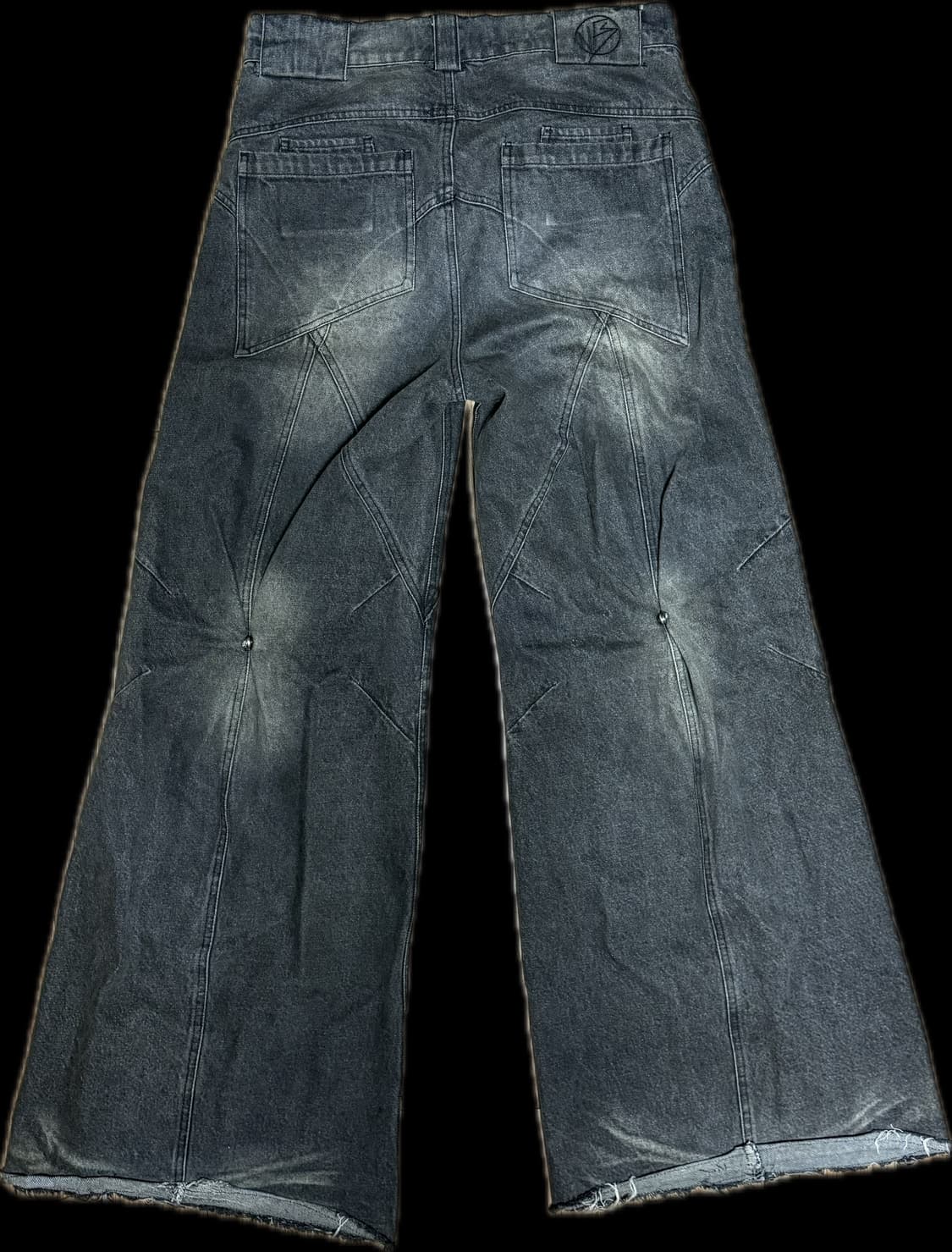 no/faith studios 선 페이디드 듄 배기 데님 M 상품이미지5