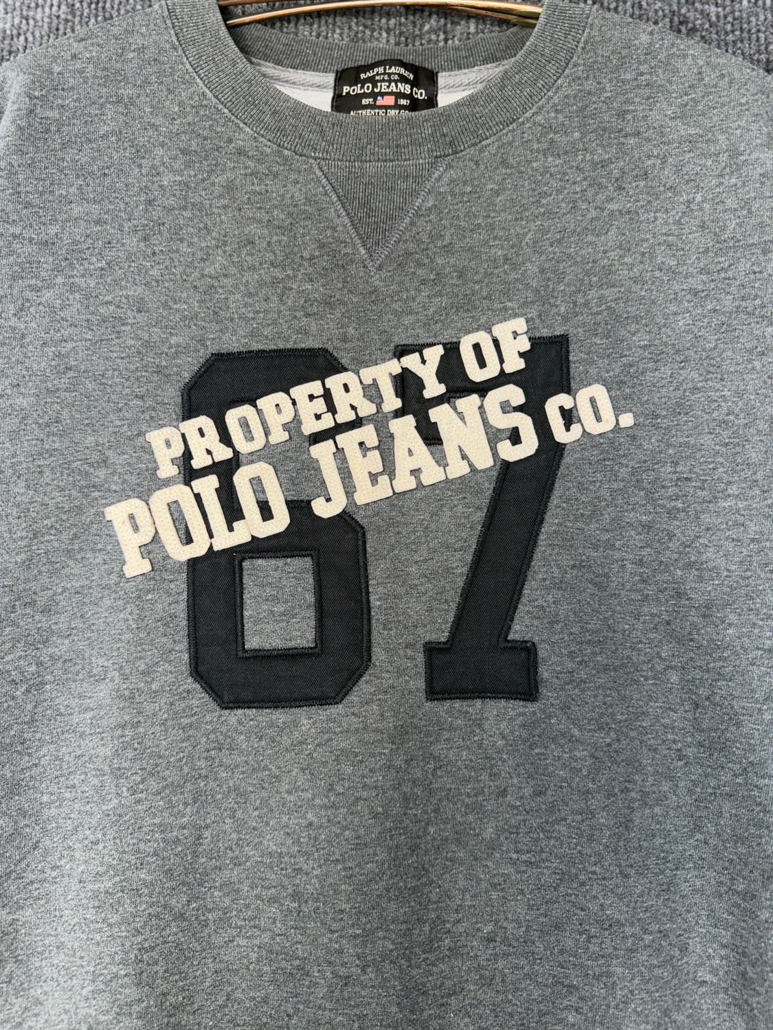 폴로랄프로렌 진스 맨투맨 상품이미지4