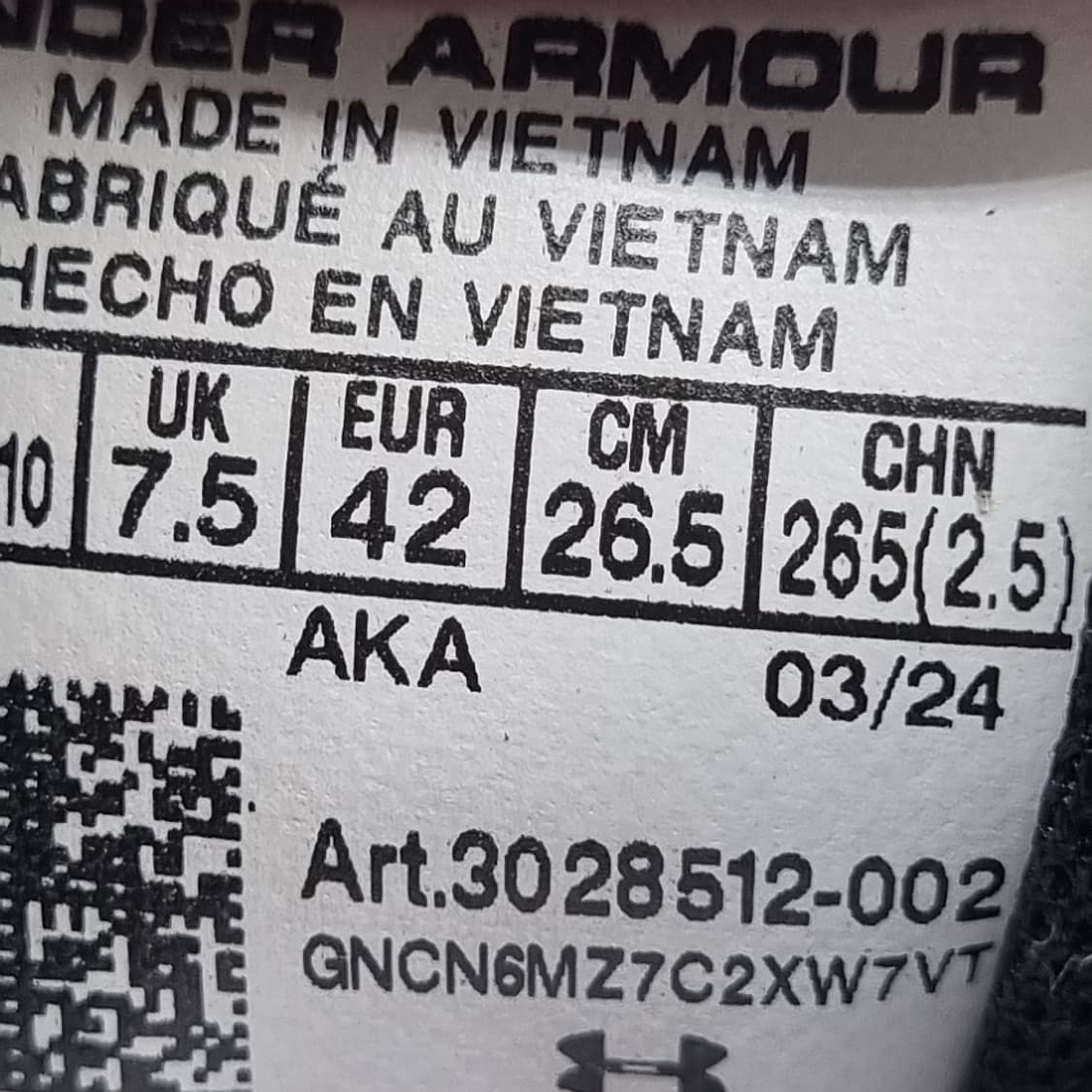 언더아머 락다운7 농구화265 상품이미지6