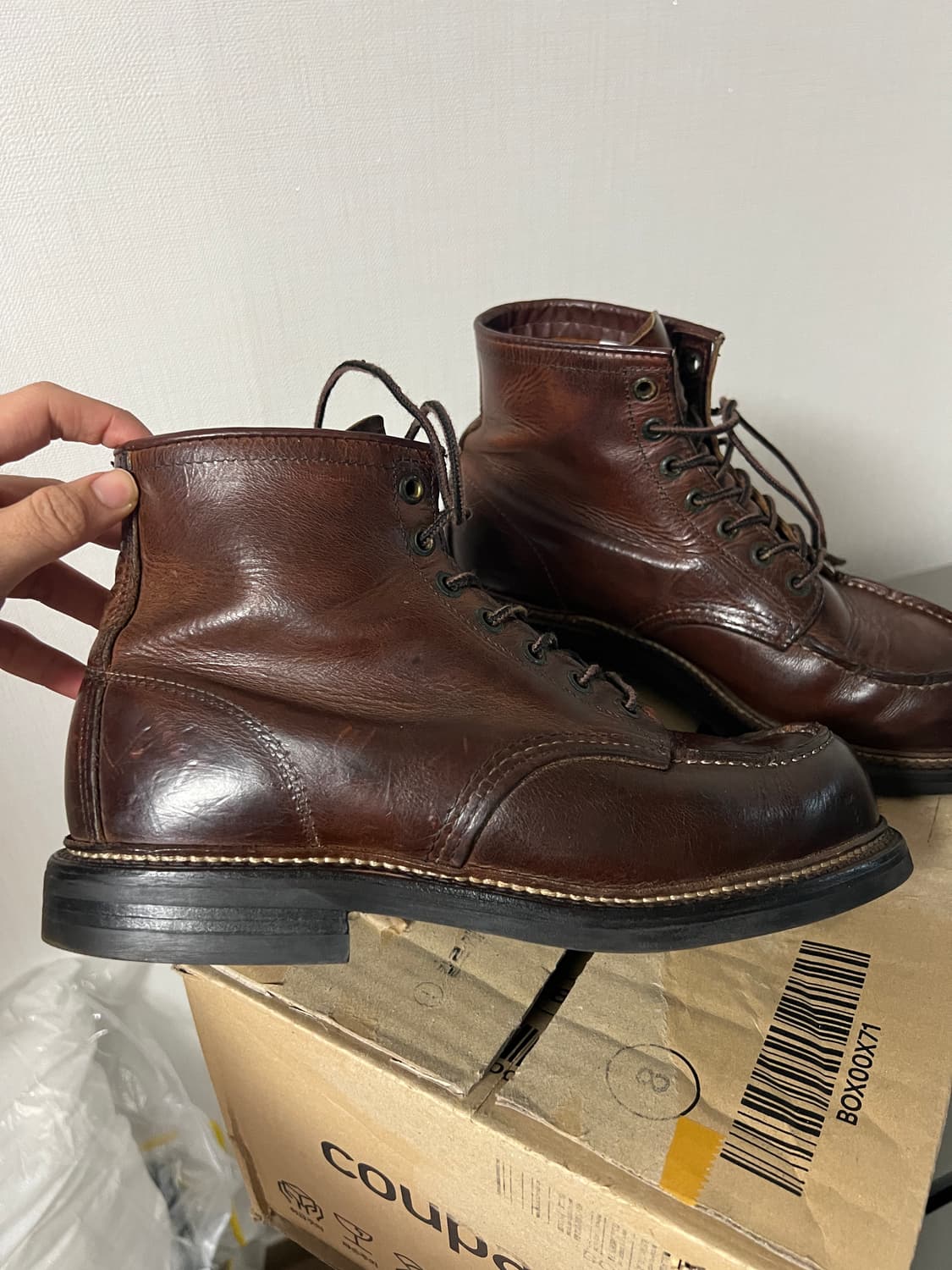 택포18) 레드윙 목토 1907 카퍼 러프앤 터프 8D 260 비브람솔 상품이미지4