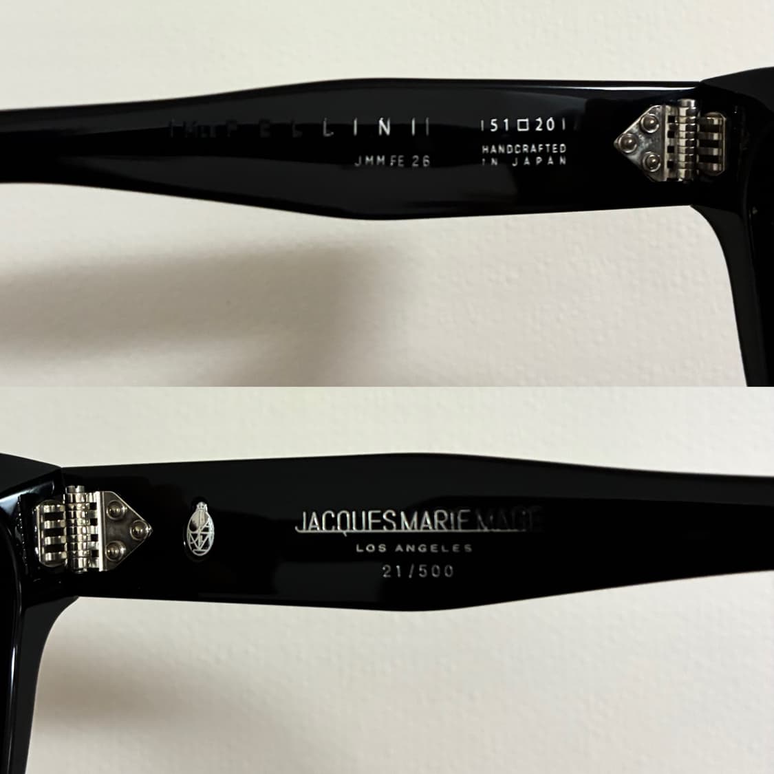 Jacques Marie Mage 자크마리마지 펠리니 선글라스 블랙 상품이미지5