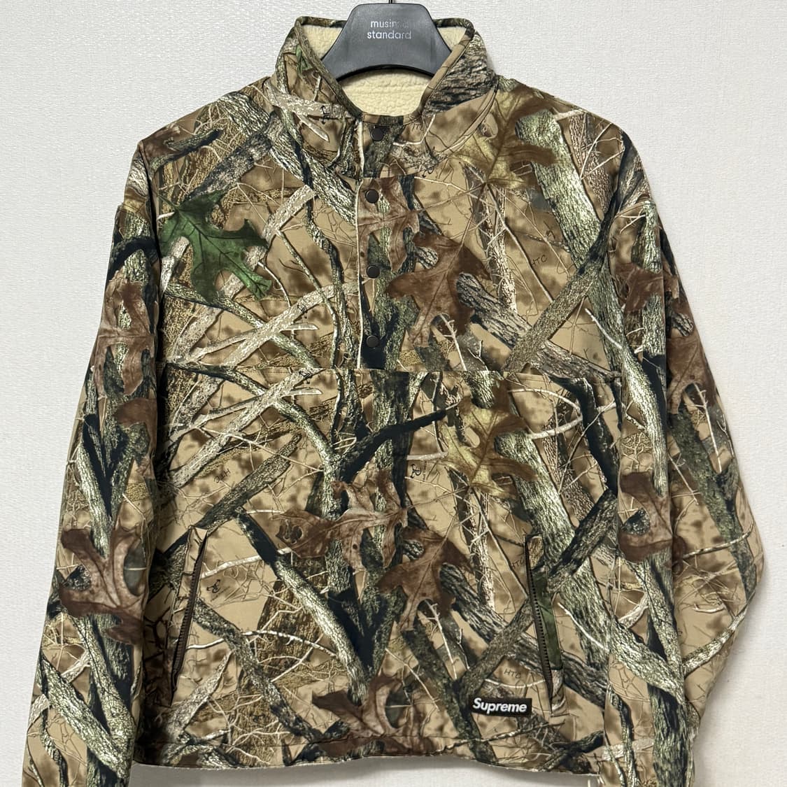 슈프림 폴라텍 리버시블 풀오버 폴 카모 L  24FW 상품이미지3