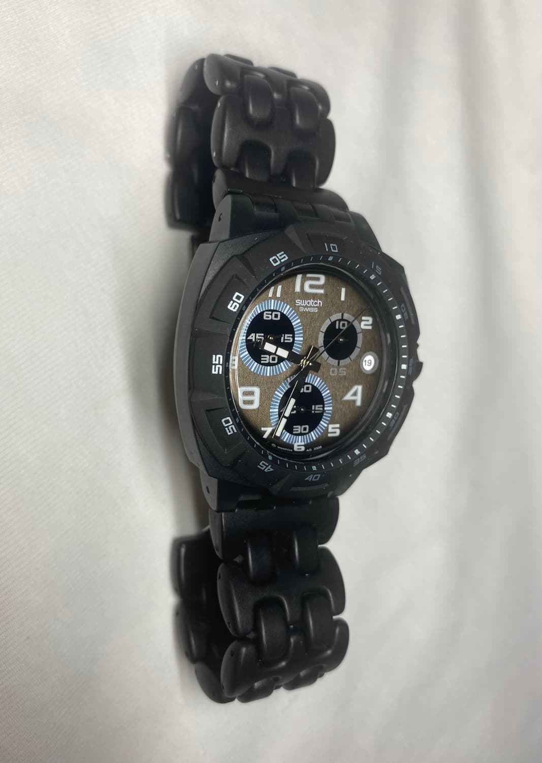 빈티지 스와치 크로노그래프 블랙듄 상품이미지2