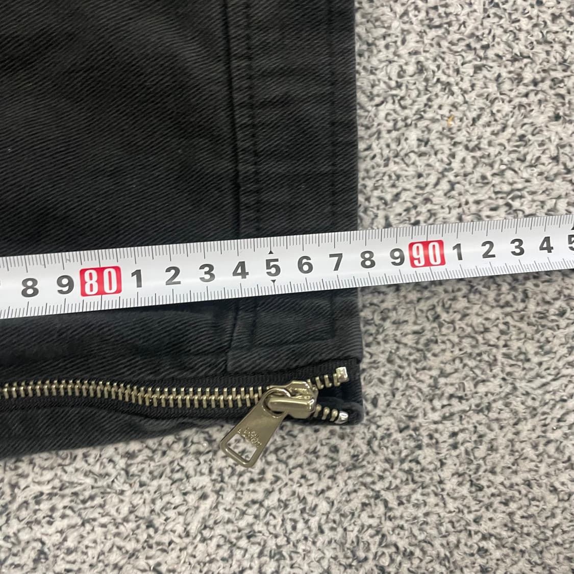 닐바렛 빈티지 블랙 데님팬츠 0105HS1 상품이미지7