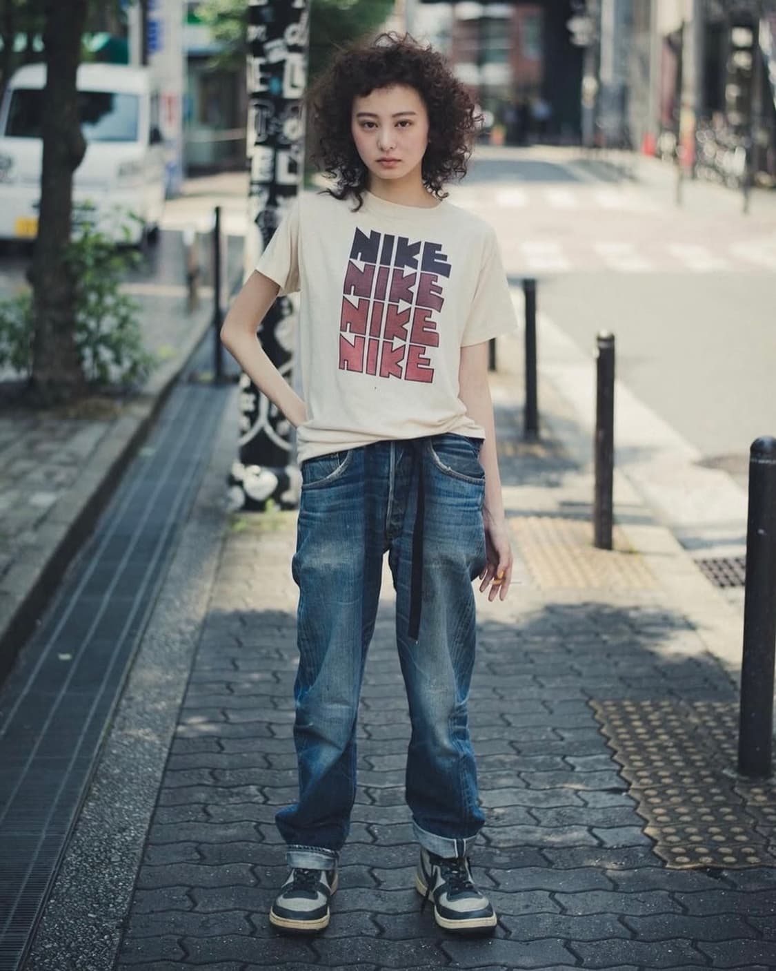 (M)90'S 나이키 반팔-M2421 상품이미지5