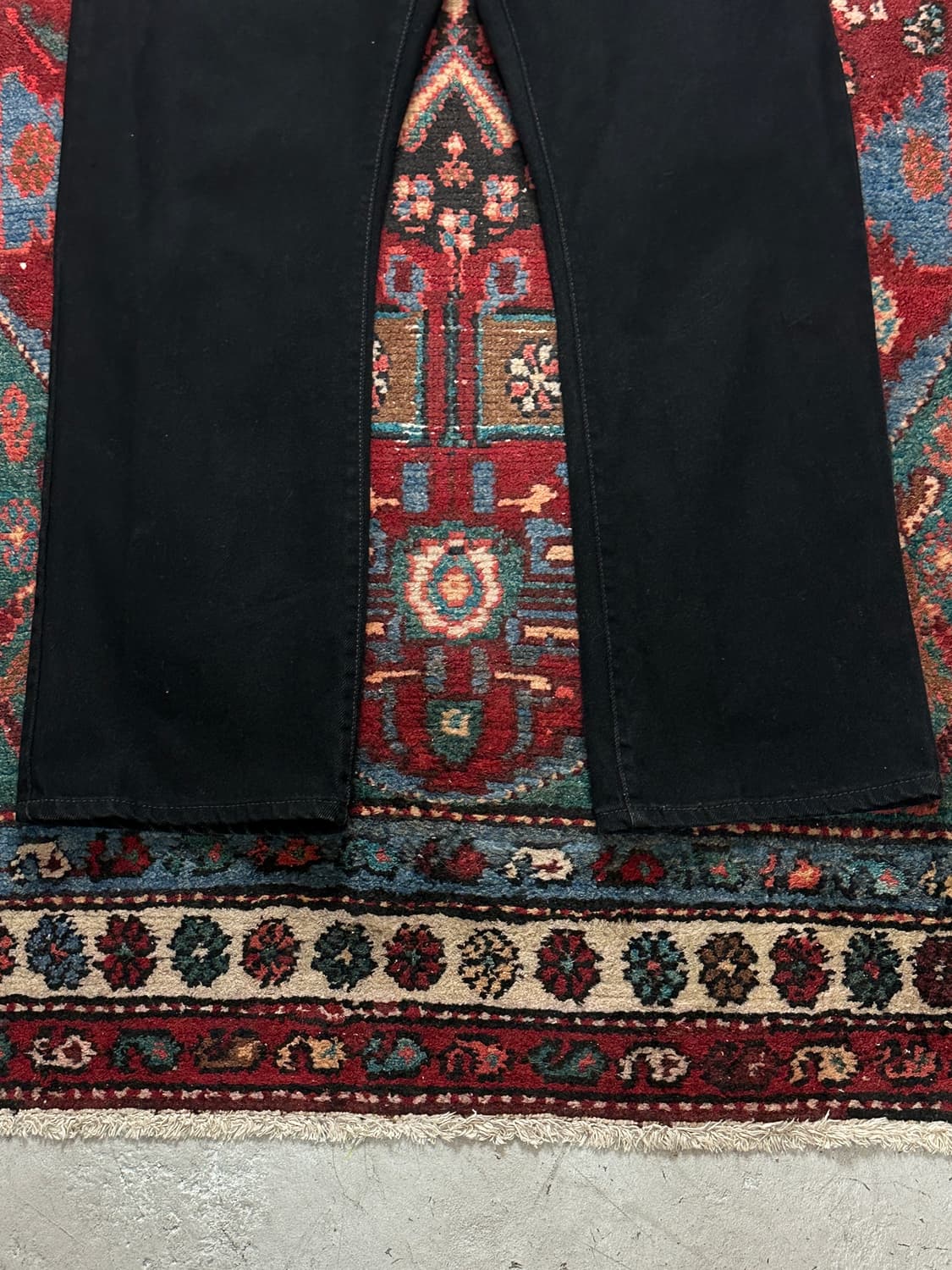 00's 리바이스 517 블랙 부츠컷 플레어진 상품이미지7