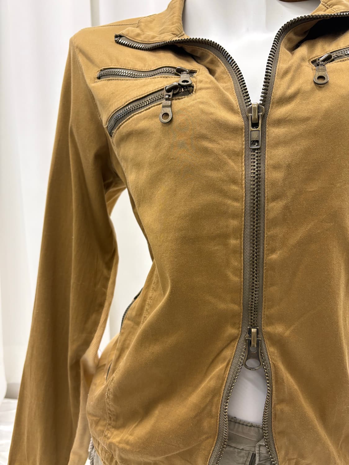 y2k 카멜 자켓 상품이미지4