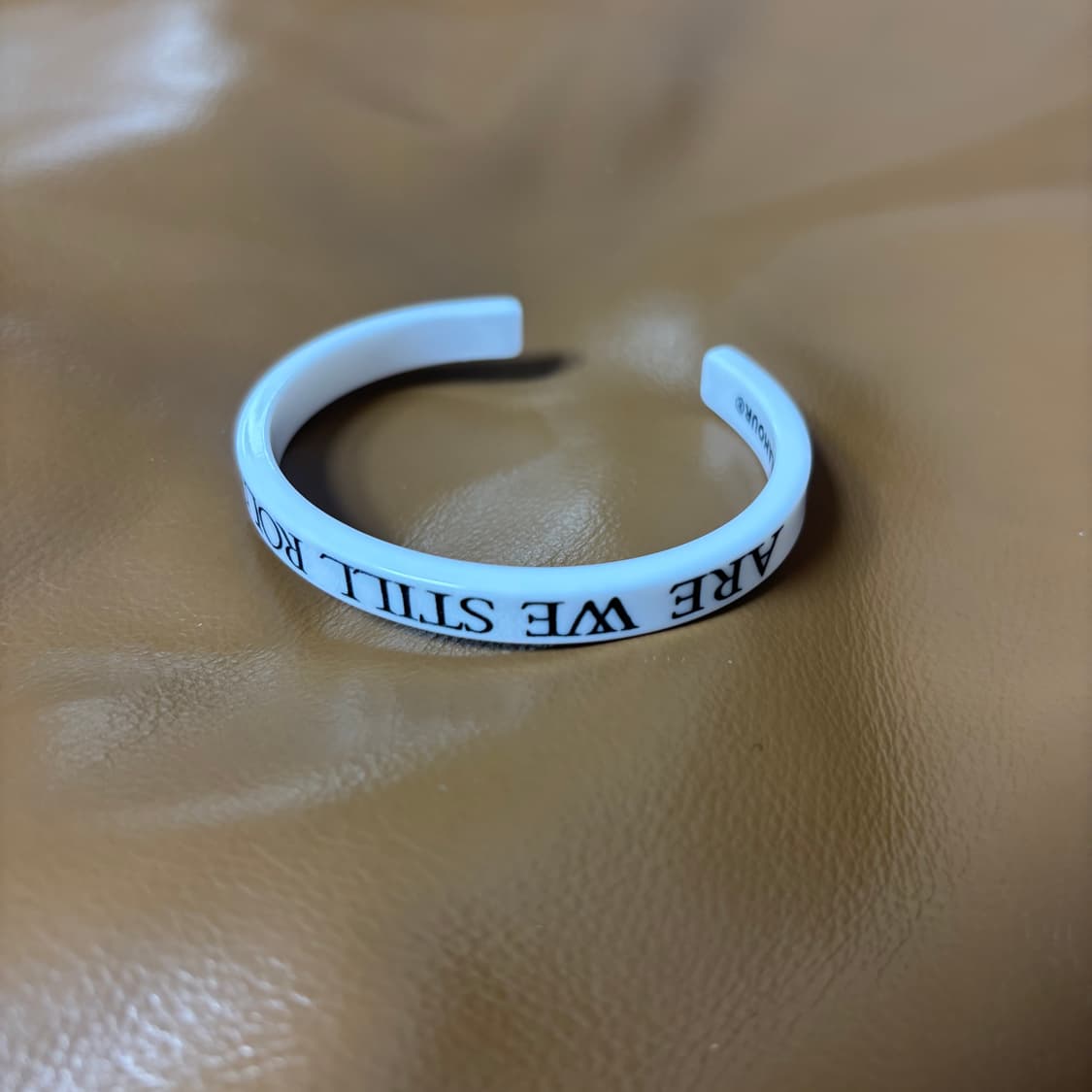 히스테릭글래머 메세지 뱅글 팔찌 화이트 상품이미지7