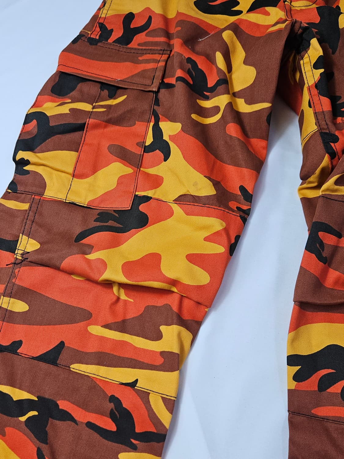 로스코 오렌지 카모 밀리터리 미군 고어텍스 카고팬츠 S 상품이미지2