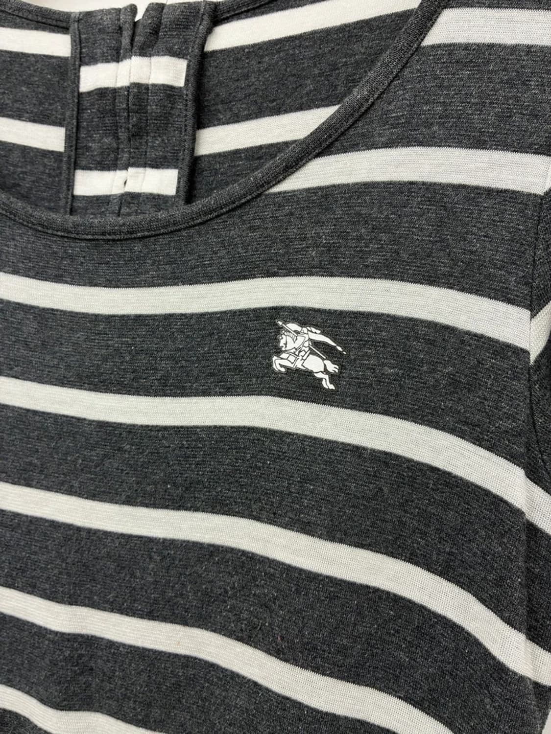 버버리 00's 골프 스트라이프 반팔 티셔츠 PN9768 상품이미지3